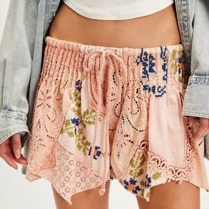 Free People Field of Dreams Shorts Women's Size Large NWT